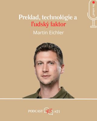 🎙️ Nová epizóda podcastu je vonku (výnimočne po anglicky)! 👉 O ceste do sveta prekladu a tlmočenia, o dôležitosti...