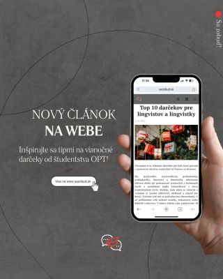 🎄 Vianoce sú už za rohom a vy stále neviete, čo podarovať lingvistovi či lingvistke pod stromček? My vás zachránime! 🎁 Na...